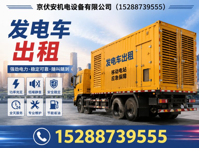 晋城发电车出租展示图
