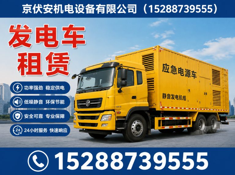 晋城柴油发电机组出租展示图
